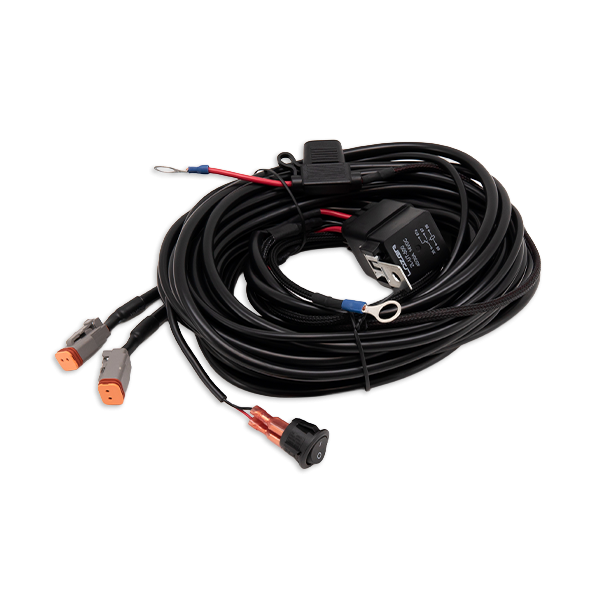 Two-Lamp Wiring Kit (2 Pin, Deutsch DT, 12V)