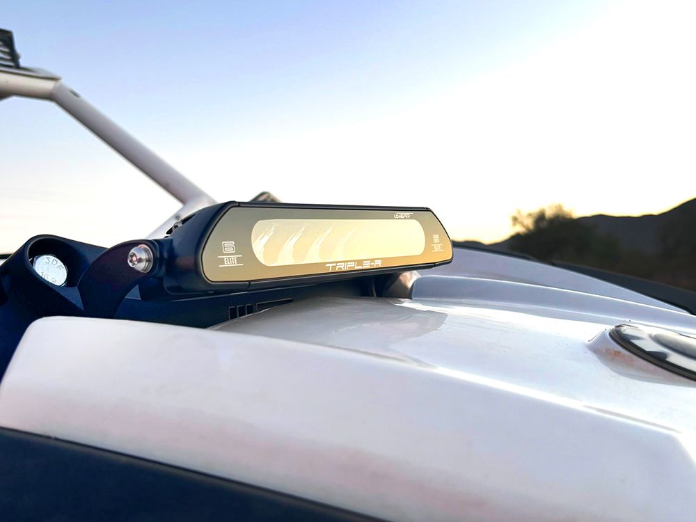 Chelhead Maverick X3 Slim 12" Shock Tower Light Bar Mount With Wiring Harness – Fits Can-Am Maverick X3 2017+ Models