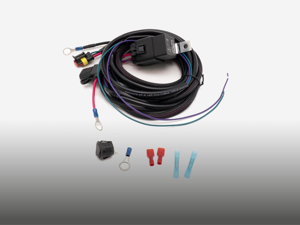 Single-Lamp Wiring Kit (DRL / Backlight, 12V)
