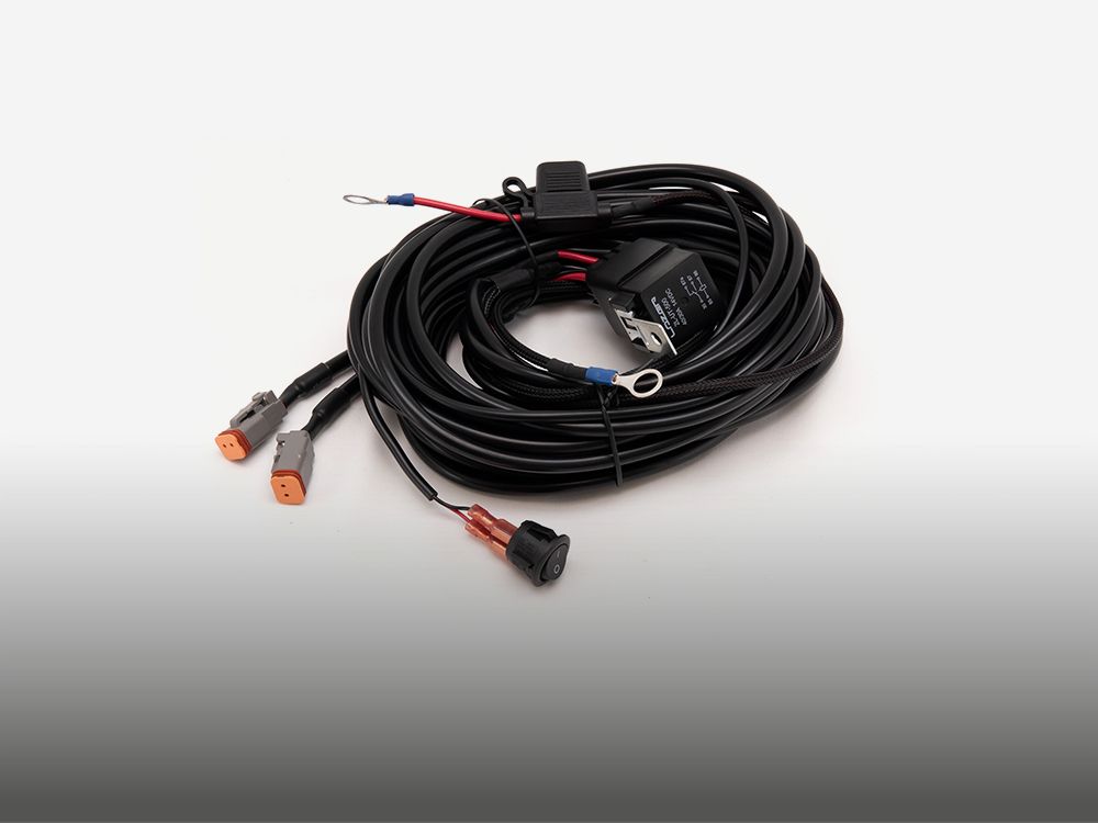 'Long' Two-Lamp Wiring Kit (Utility-25 / Carbon-2, 12V)