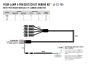 Four-Lamp Harness Kit with ITT Connector (4-Pin, Deutsch DT, 12V)