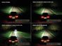 Visual comparison of the lamp's different light modes, displaying variations in brightness, beam shape, and color temperature for each mode.